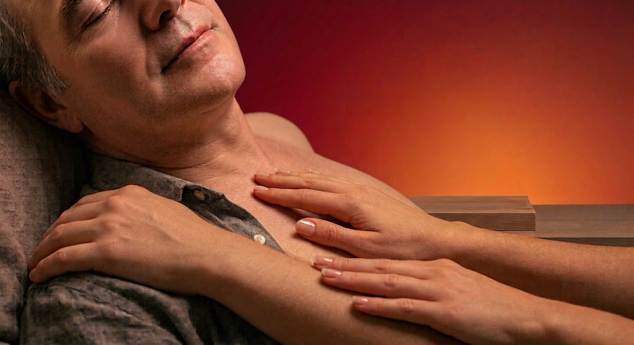 passive in intimacy - for older professional men