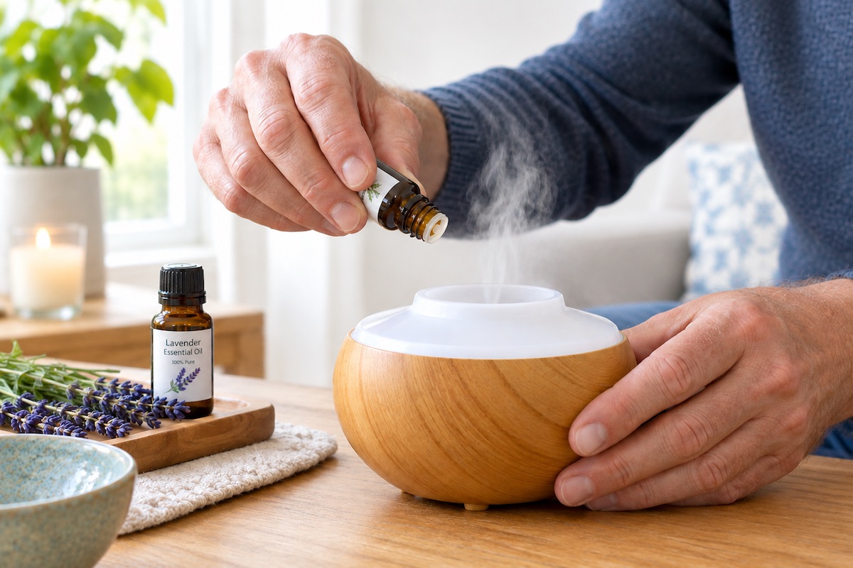 aromatherapy at home for men